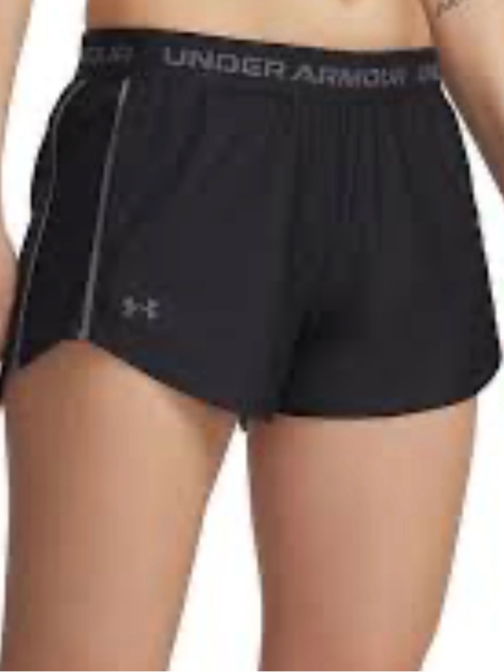Under Armour Black Performance Running Shorts - Picture 3 of 5
